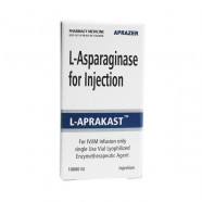 Купить Аспарагиназа (L аспарагиназа) L-Aprakast 10000 МЕ лиоф. для приг. р-ра для инъек. №1 в Уфе